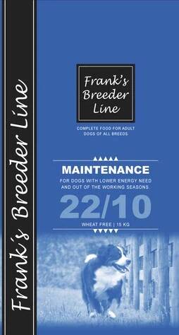 Frank’s Breeder Line Maintenance koiranruoka - Franks Pro Gold kuivaruoat - 6420140010761 - 1