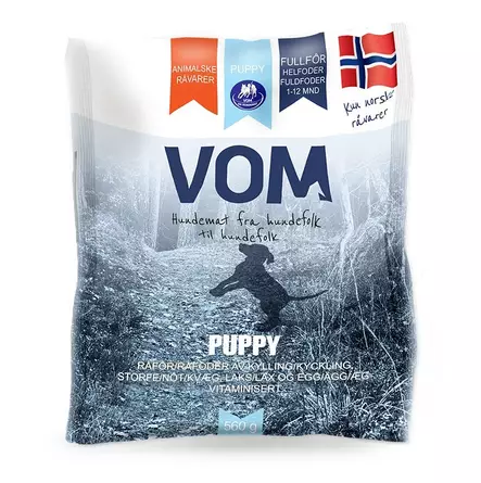 VOM Puppy Pentu Pakasteruoka Raakaruoka Koiralle - VOM pakasteruoat - 7090023060207 - 2